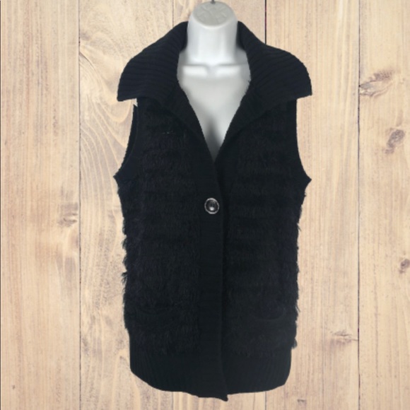 Long knitted vest - Picture 1 of 7